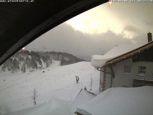 Schneesturm in Obertauern